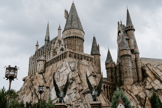 Castillo Harry Potter Studios Universal Los Angeles