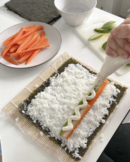 como hacer sushi sin gluten