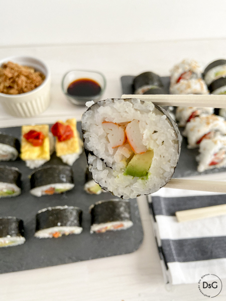 receta sushi sin gluten