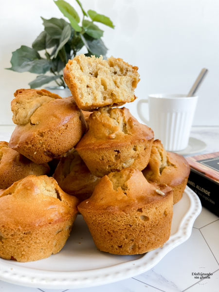 Magdalenas sin gluten y sin lactosa