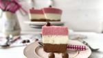 Tarta mousse de chocolate y fresas