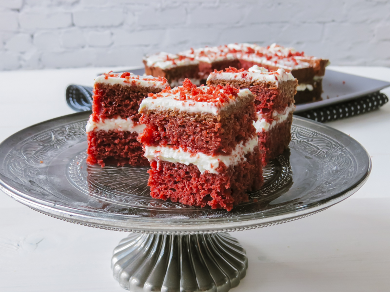 Tarta Red Velvet, más sana que nunca