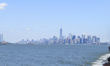 skyline de NY desde ferry Staten Island