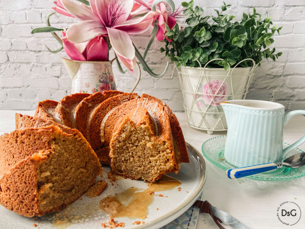 receta de un delicioso Bundt Cake de café