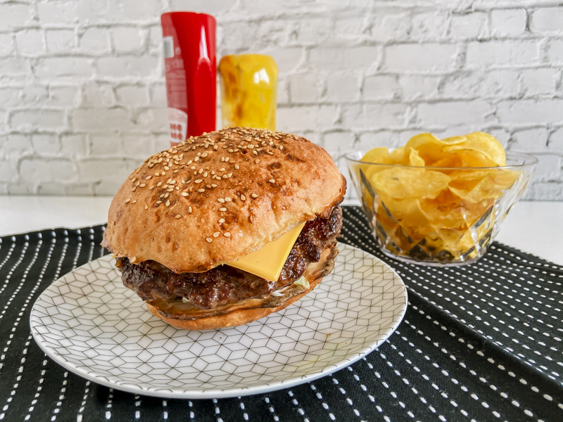 pan de hamburguesa sin gluten