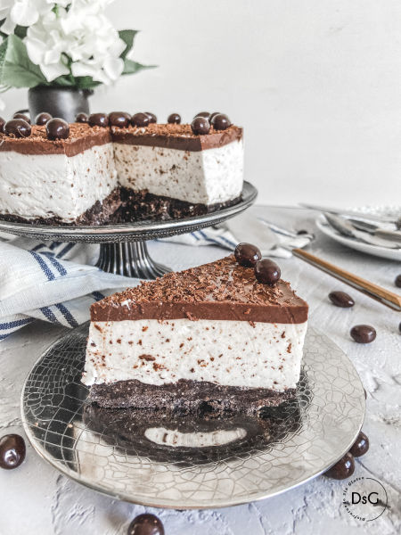 Tarta stracciatella sin gluten