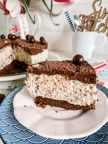 receta de tarta de stracciatella sin gluten y sin lactosa