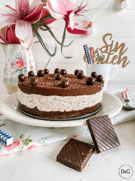 tarta sin gluten de stracciatella