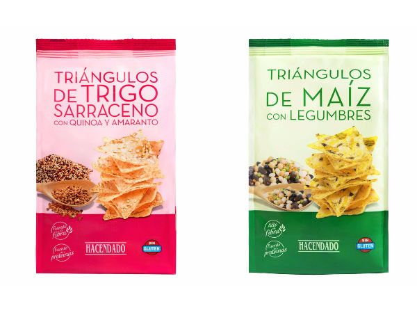 Triángulos semillas sin gluten Mercadona