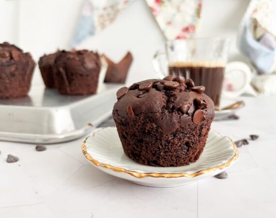 Muffins chocolate sin gluten tipo «Starbucks»