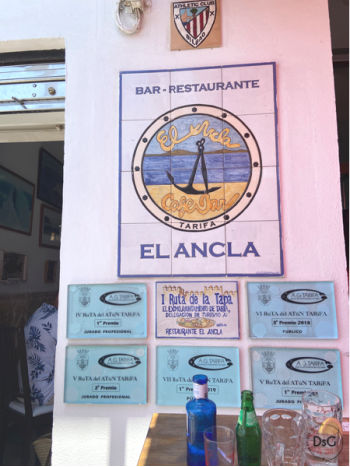 Restaurante sin gluten El ancla en Tarifa, Cádiz