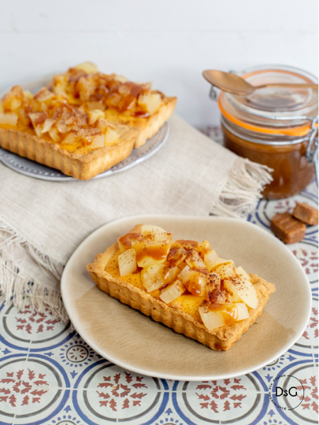 tartaletas de manzana sin gluten