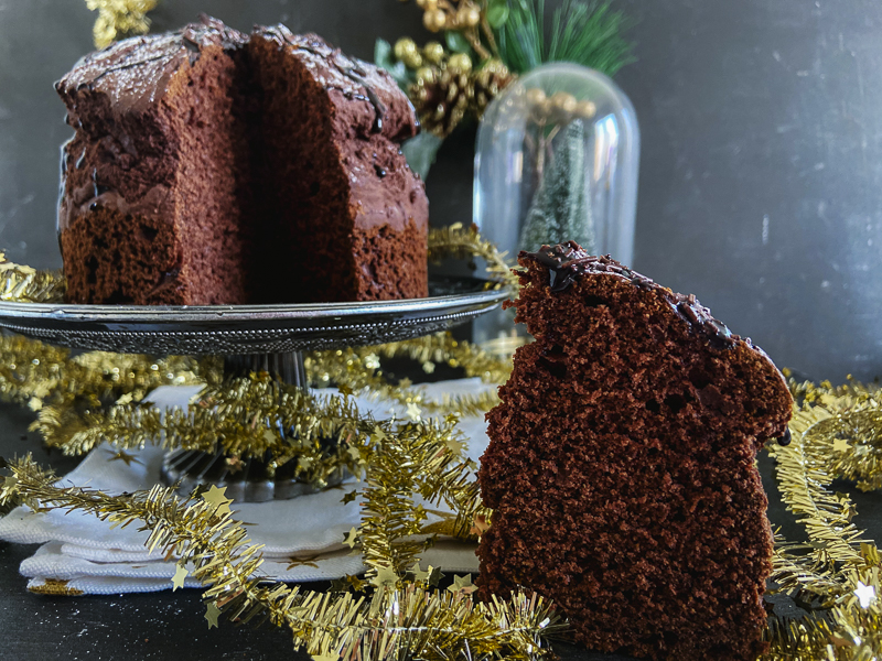 Panettone de chocolate