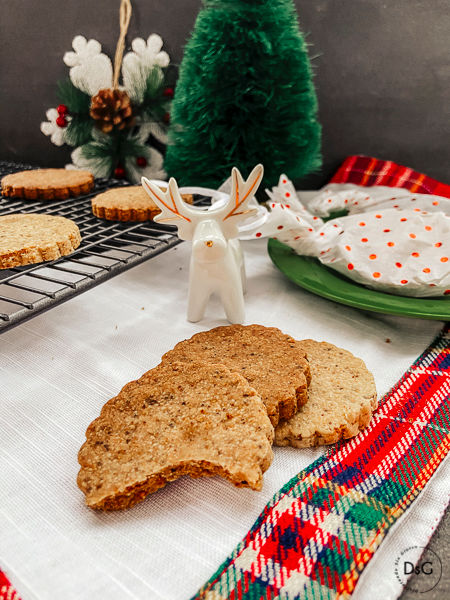 receta de polvorones de avellanas sin gluten