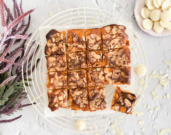 Receta de blondie sin gluten