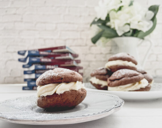 Whoopie pies de chocolate