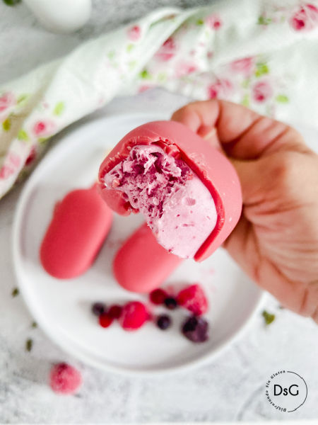 Receta helado Magnum Ruby