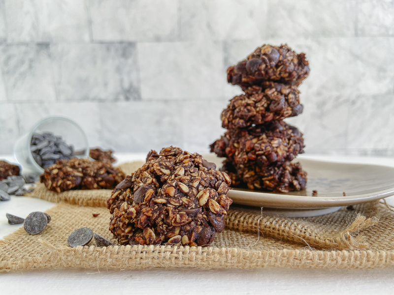 Galletas de avena y chocolate