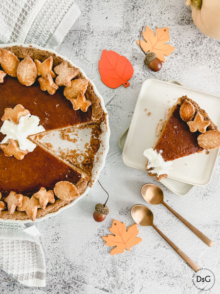 Tarta de calabaza sin gluten