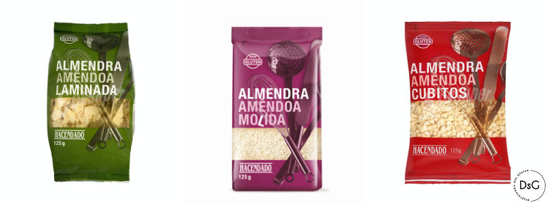 Variedades de almendra sin gluten Mercadona