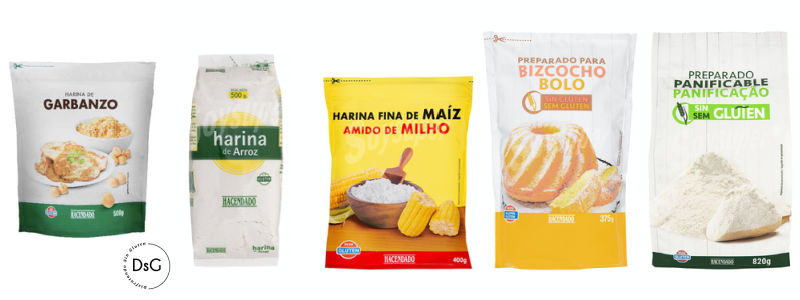 Harinas sin gluten de Mercadona