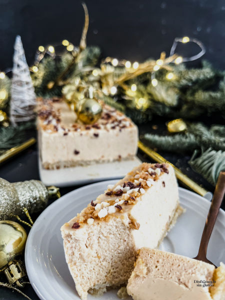 Mousse de turrón sin gluten