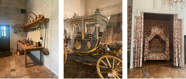 Interior castillo Chambord