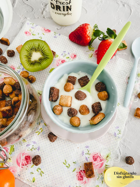 Receta de cereales caseros sin gluten