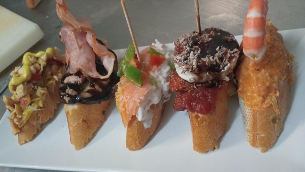 pinchos sin gluten Ahoan Bilbao