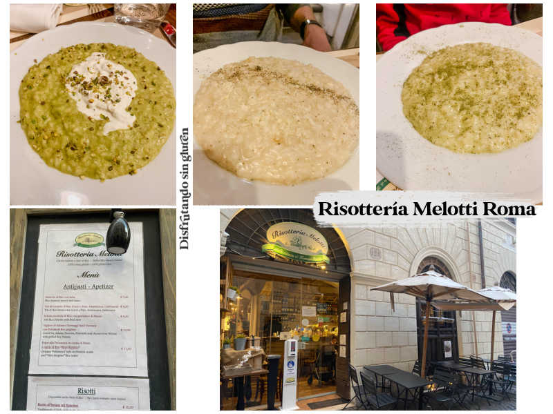 Risttoeria Melotti Roma sin gluten