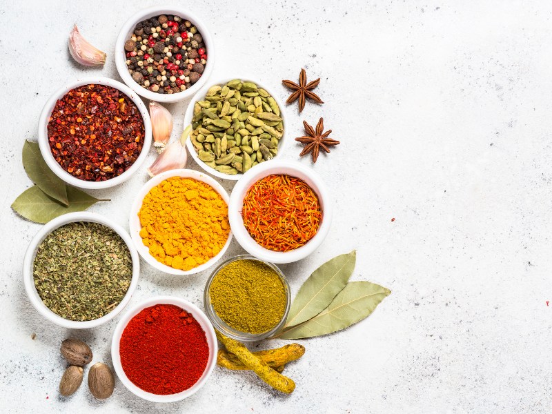 Como saber qué especias son sin gluten