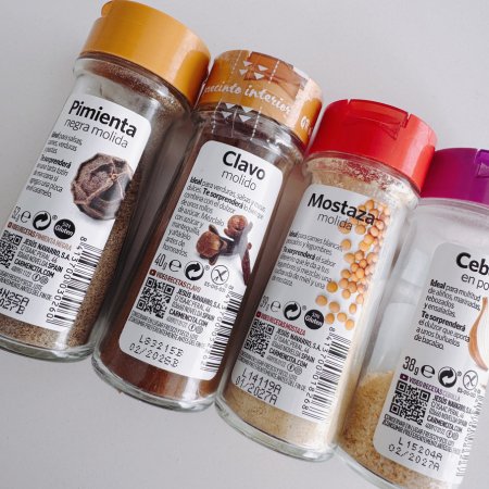 Especias molidas sin gluten