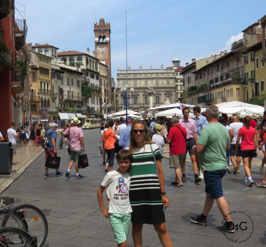 Verona con niños