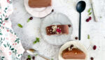 Flan de chocolate
