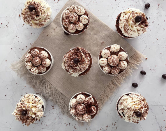 Muffins de tiramisú