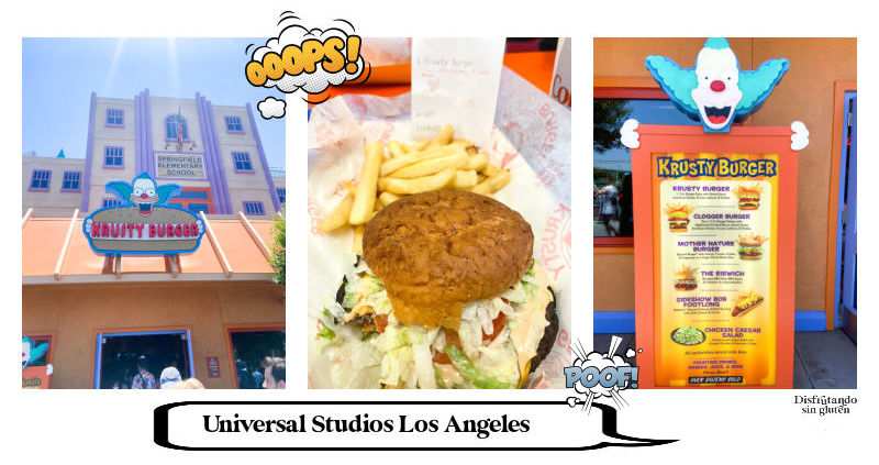Universal Studios Los Ángeles sin gluten