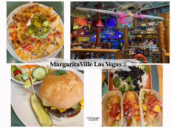 Margaritaville Las Vegas sin gluten
