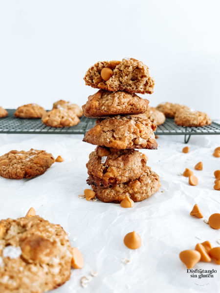 Cookies sin gluten de avena