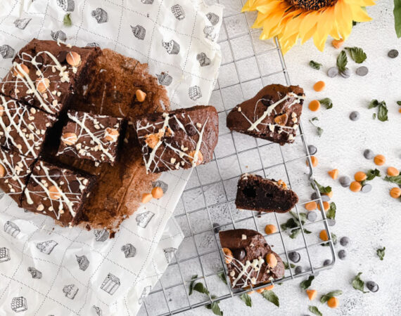 Brownie de chocolate con leche