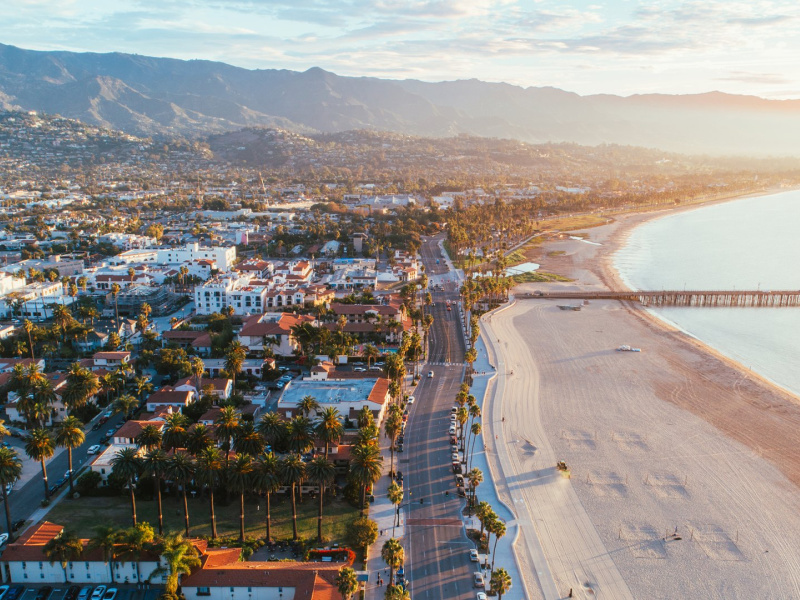 Santa Bárbara y playas de Malibú sin gluten