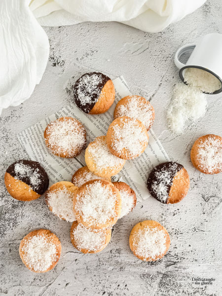 Galletas sin gluten de coco