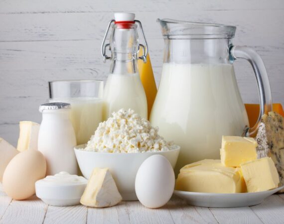 Productos lácteos y gluten