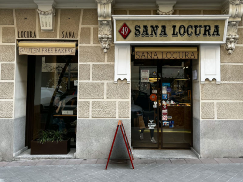 Sana Locura Gluten Free Bakery Madrid