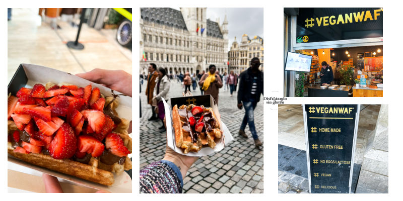 Bruselas 100% sin gluten Veganwaff