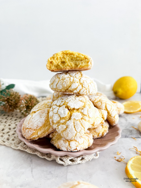 Galletas sin gluten de limón