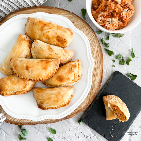 Masa de empanadillas de carne sin gluten