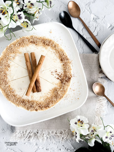 Mousse de natillas sin gluten