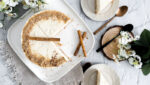 Tarta mousse de natillas sin gluten