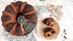 Bundt cake marmolado de queso mascarpone