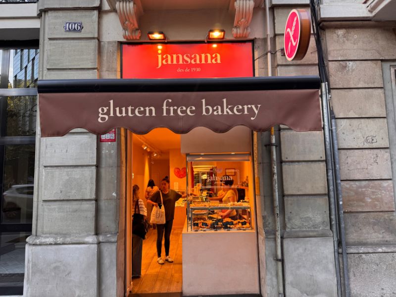 Obrador 100% sin gluten de Barcelona Jansana